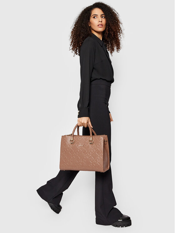 Liu Jo Liu Jo Geantă M Satchel Double AA2075 E0040 Maro