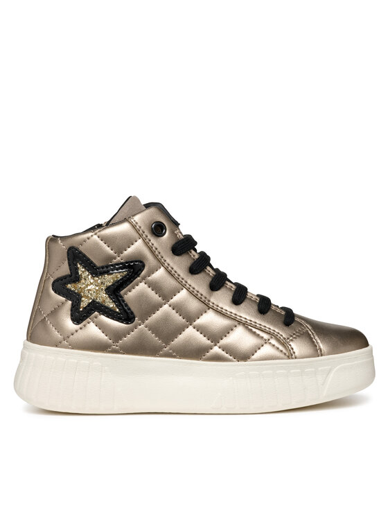 Geox Geox Сникърси J Mikiroshi Girl J46DVA 000NF C2229 M Златист