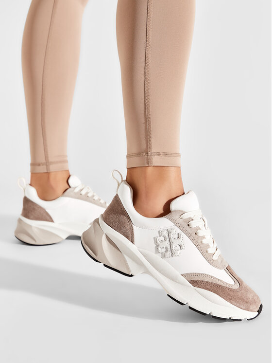 Tory Burch Tory Burch Αθλητικά Good Luck Trainer 83833 Λευκό