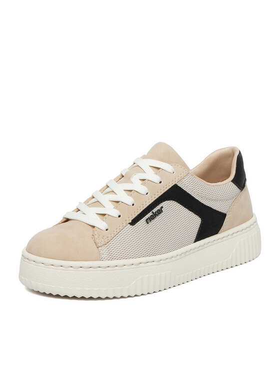 Rieker Rieker Sneakersy N9900-60 Béžová