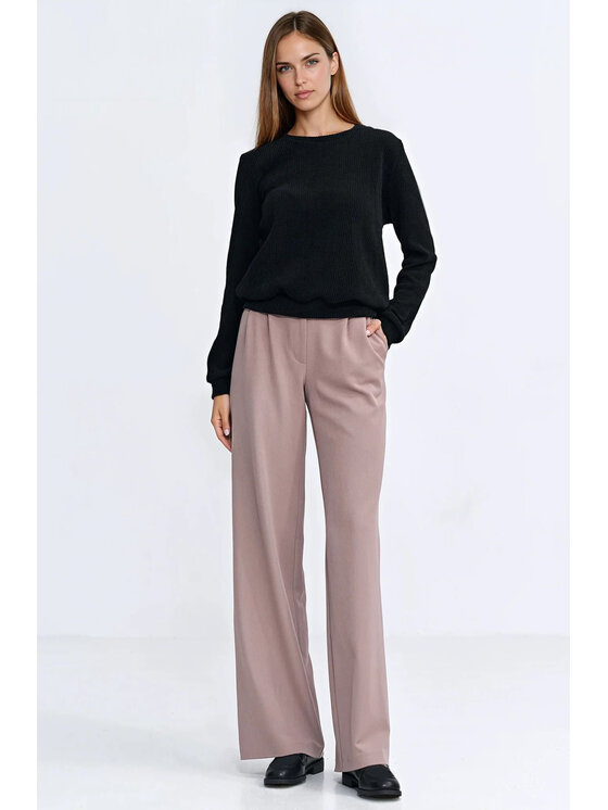 NIFE NIFE Mikina BL13 Černá Regular Fit