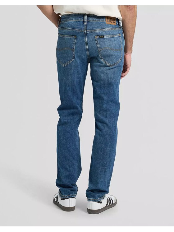 Lee Lee Jeansy RIDER Niebieski Straight Leg