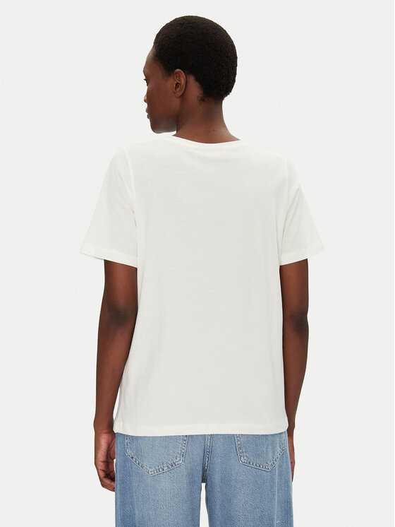 Fransa Fransa T-shirt 20615334 Bijela Regular Fit