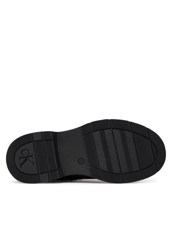 Calvin Klein Calvin Klein Gležnjače Lace-Up Bootie V3X5-83187-1695 S Crna
