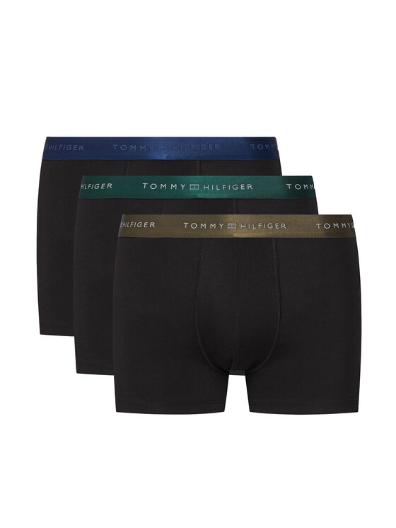 Tommy Hilfiger Tommy Hilfiger Комплект 3 чифта боксерки UM0UM03411 Черен