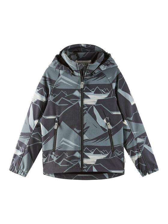 Reima Reima Яке softshell Aitoo 5100139B Черен Regular Fit
