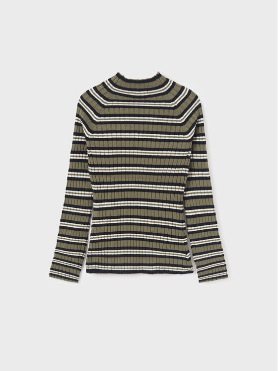 Mayoral Mayoral Rollkragenpullover 7.040 Khakifarben Regular Fit