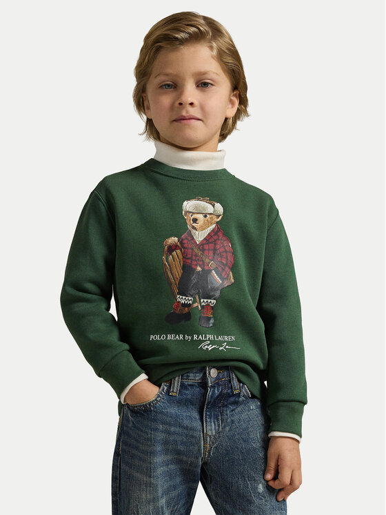 Polo Ralph Lauren Polo Ralph Lauren Majica dugih rukava 322981261001 Zelena Regular Fit