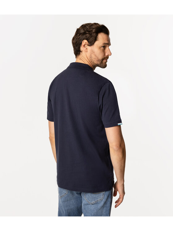 Lee Cooper Lee Cooper Polo ALFI 4146 Granatowy Regular Fit