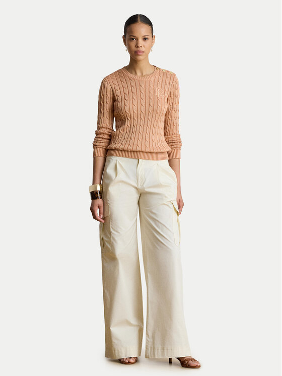 LAUREN RALPH LAUREN LAUREN RALPH LAUREN Svetr Montiva 200P14039005 Světle růžová Regular Fit