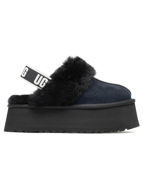 Ugg Ugg Papuče W Funkette 1113474 Čierna