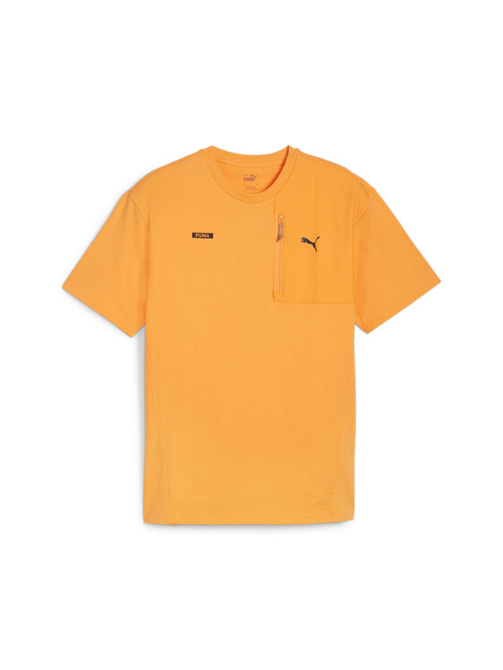 Puma Puma T-Shirt 678920 Pomarańczowy Regular Fit