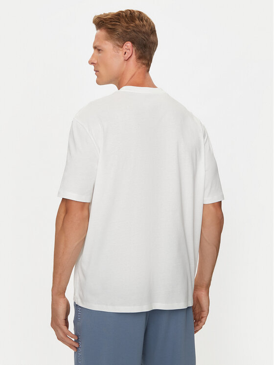 Armani Exchange Armani Exchange T-shirt 6DZTBD ZJ3VZ 1116 Bijela Regular Fit