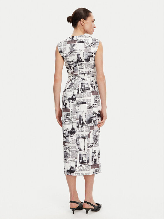 French Connection French Connection Rochie cocktail 71YDQ Alb Regular Fit