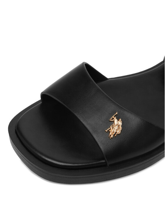 U.S. Polo Assn. U.S. Polo Assn. Sandále EO-MARINA001W/6Y1 Čierna