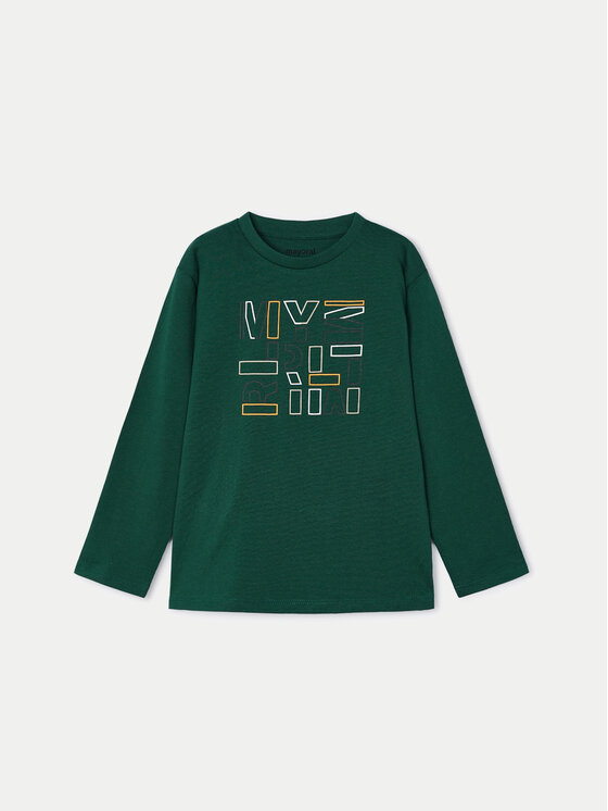 Mayoral Mayoral Блузка 173 Зелений Regular Fit