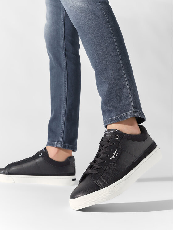 Pepe Jeans Pepe Jeans Sneakersy Bary Smart PMS30881 Czarny