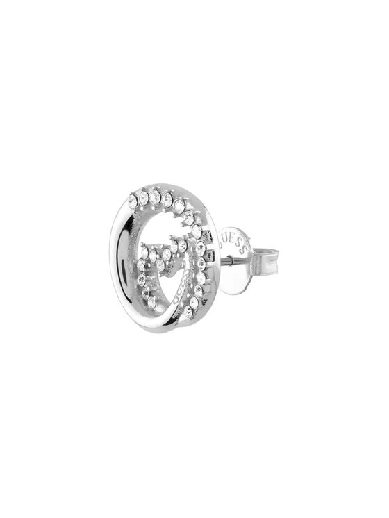 Guess Guess Kolczyki JUBE05528JW Srebrny