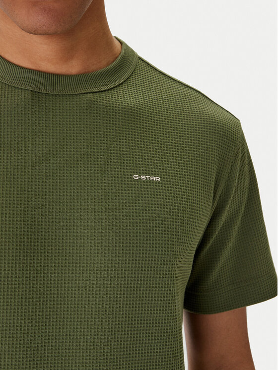 G-Star Raw G-Star Raw T-Shirt D28609-E383 Grün Regular Fit