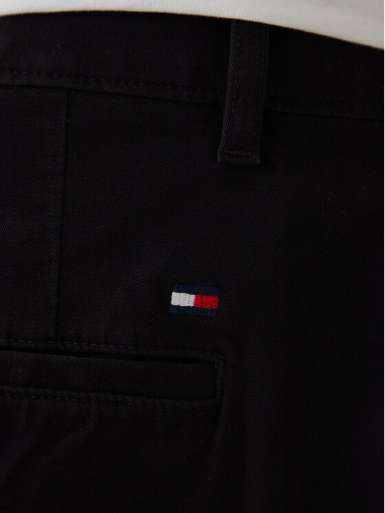 Tommy Hilfiger Tommy Hilfiger Chinosy Denton Essential MW0MW40262 Czarny Straight Fit