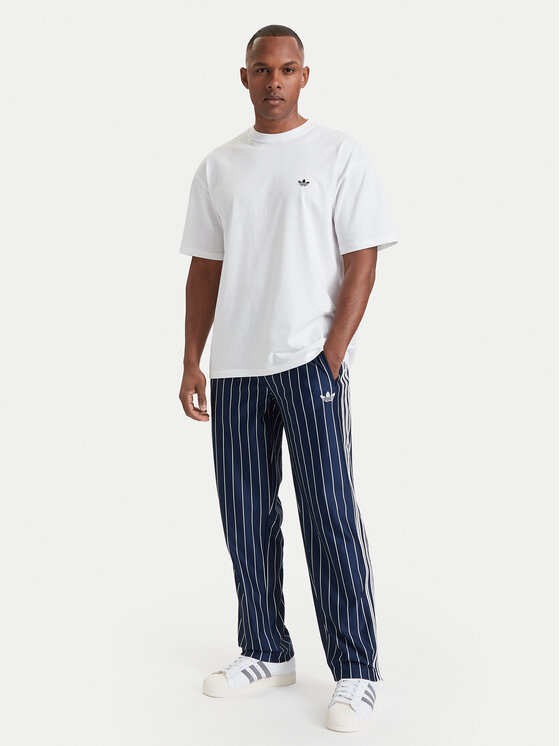 adidas adidas Donji dio trenerke Firebird Pinstripes Track Pants KR7231 Tamnoplava Regular Fit