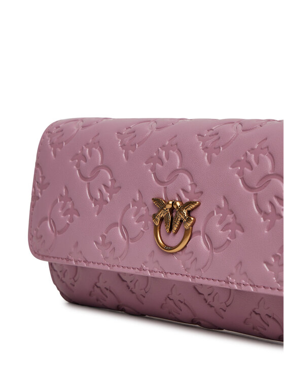 PINKO PINKO Portofel Mare de Damă Love Tiny Birds Wallet C 103765 A1YB Violet