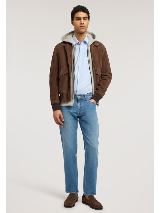 Trussardi Trussardi Koszula 5017N000053N004 Turkusowy Regular Fit