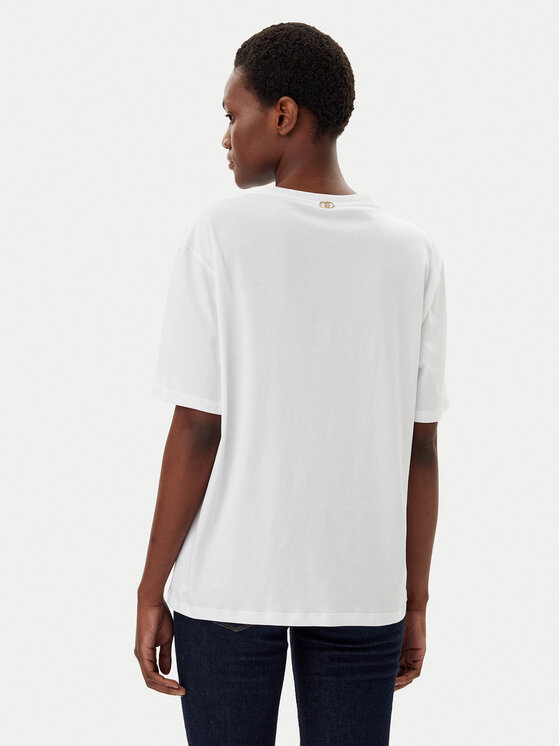 Liu Jo Liu Jo T-shirt WA5146 JS923 Bianco Regular Fit