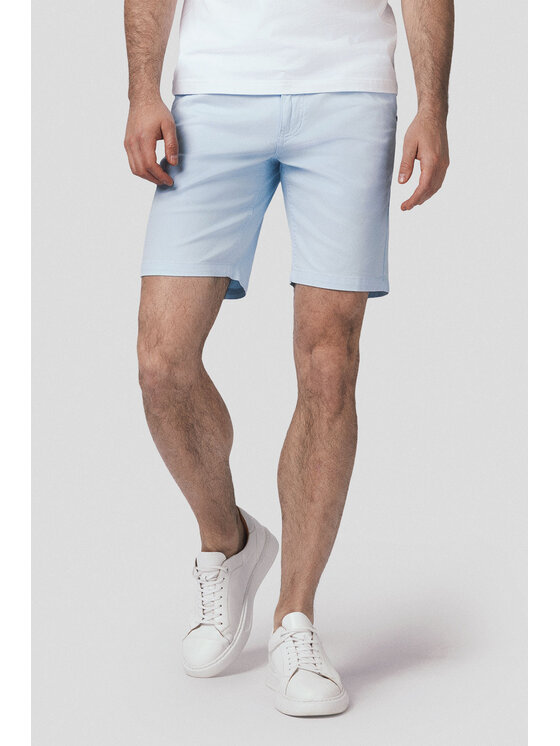 Lancerto Lancerto Szorty materiałowe Vaasa SZO082125000002 Niebieski Regular Fit