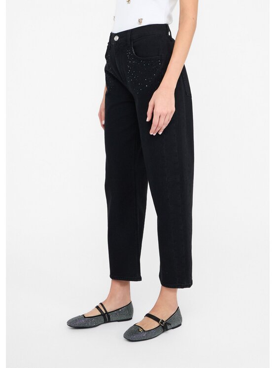 Liu Jo Liu Jo Jeans UF5118DS02587432 Nero Carrot Fit
