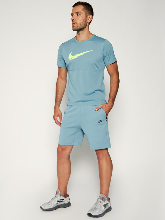 Nike Nike Sportiniai šortai Sportswear Tech Fleece 928513 Mėlyna Standard Fit