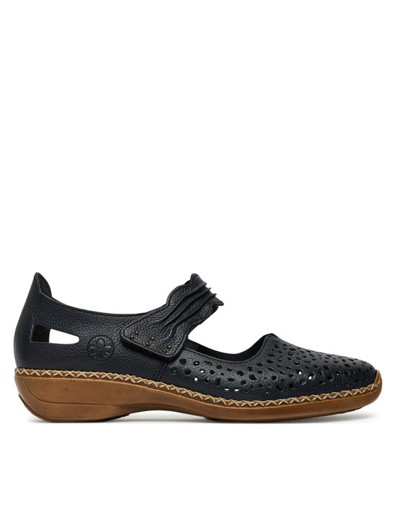 Rieker Scarpe basse 41399-14 Nero, taglia : 38