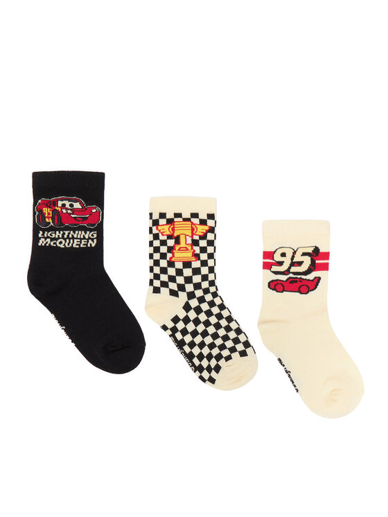 Cars Cars Pikad sokid CEO-ACCCS-SS26-238DPC(3-PACK) Värviline