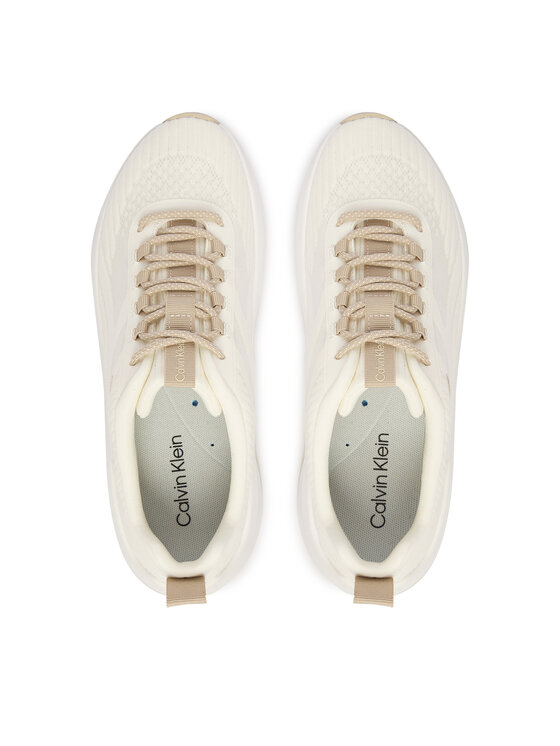 Calvin Klein Calvin Klein Sportcipők Chunky Run Ckstripe Lup Sp Kn HW0HW03006 Fehér