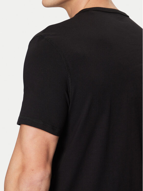Guess Guess Póló M5RI14 J1314 Fekete Slim Fit