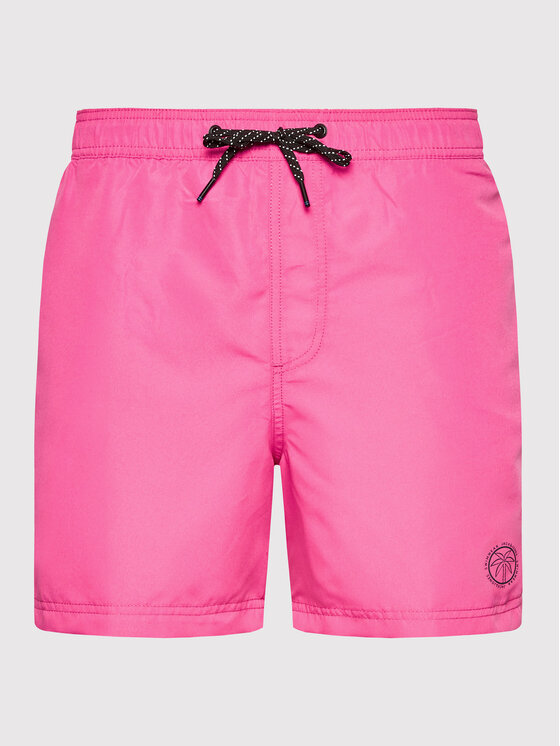 Jack&Jones Jack&Jones Szorty kąpielowe Crete 12202956 Różowy Regular Fit