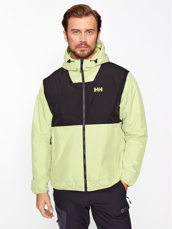 Helly Hansen Geacă de ploaie Ervik Ins 53983 Verde Regular Fit