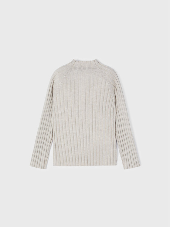 Mayoral Mayoral Rollkragenpullover 4024 Beige Slim Fit