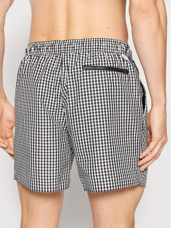 adidas adidas Плувни шорти Check HA0368 Черен Regular Fit