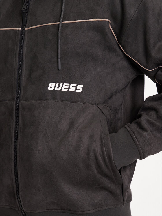 Guess Guess Bluza Z5YQ05 KCJY2 Zielony Regular Fit