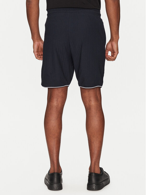 Emporio Armani Underwear Emporio Armani Underwear Bavlnené šortky EM000691 AF12360 UB102 Tmavomodrá Regular Fit