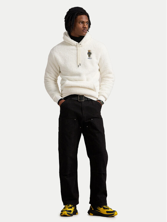 Polo Ralph Lauren Polo Ralph Lauren Felpa di pile 710930550004 Écru Relaxed Fit