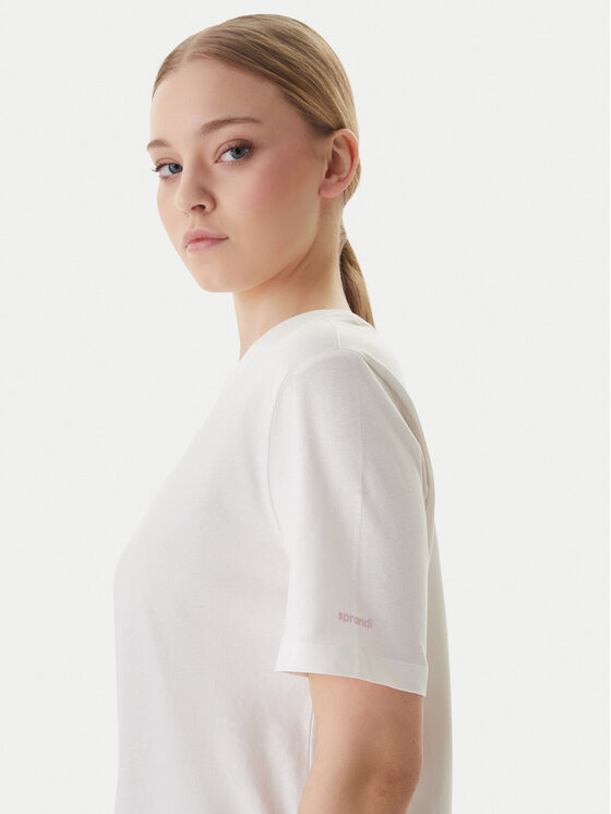 Sprandi Sprandi T-särk W126-SILTS-1011-01X Valge Regular Fit