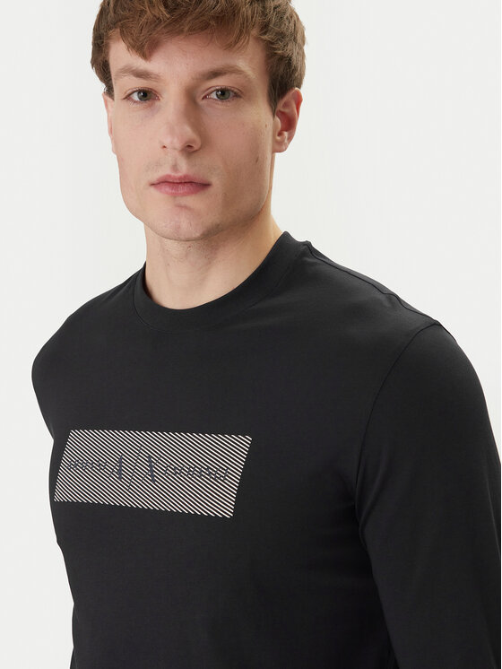 Armani Exchange Armani Exchange Hosszú ujjú XM002820 AF10356 UB101 Sötétkék Regular Fit