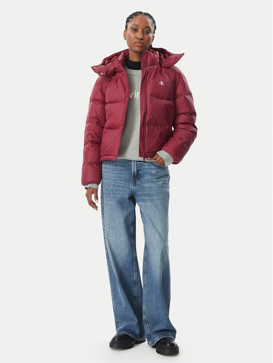 Calvin Klein Jeans Calvin Klein Jeans Giubbotto piumino LV047H500G Bordeaux Regular Fit
