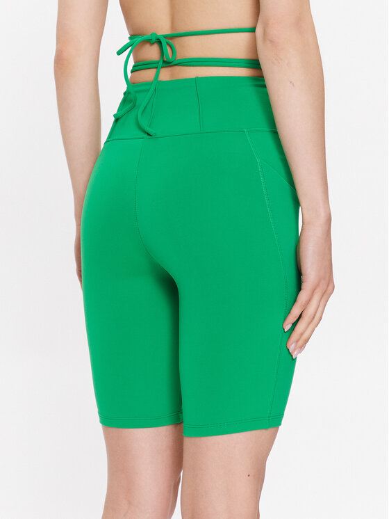 Guess Guess Biciklističke hlače Brigit V3GD02 MC04Z Zelena Super Skinny Fit