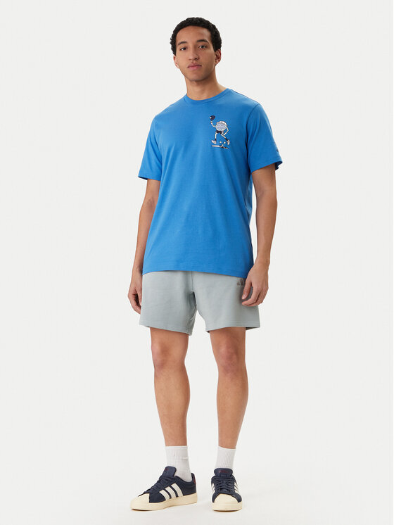 adidas adidas Тишърт Earth Day Padel Graphic KB4907 Син Regular Fit