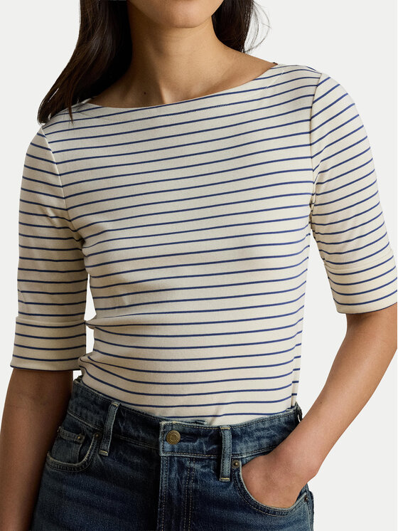 LAUREN RALPH LAUREN LAUREN RALPH LAUREN Blūze Judy 200P13919005 Krēmkrāsas Regular Fit