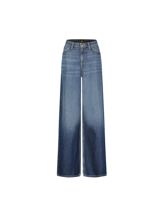 Lee Lee Jeansy STELLA A LINE Niebieski Slim Fit