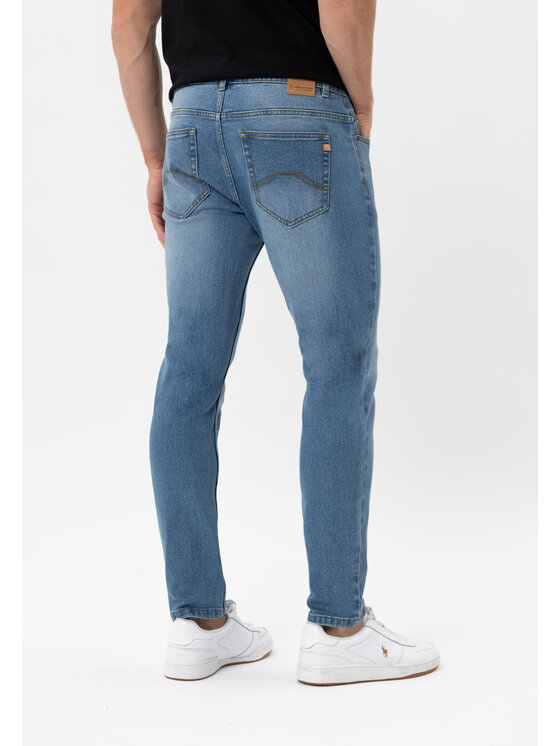 Volcano Volcano Jeansy D-DEXTER 53 Niebieski Slim Fit